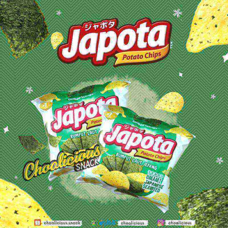 Jual 14 gram JAPOTA Potato Chips Happy Honey Butter/Umami Japanese