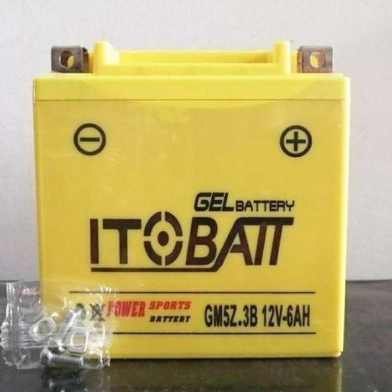 Jual Aki Motor Suzuki Shogun, Rc, Tornado Itobatt Gm5z-3b Aki Kering