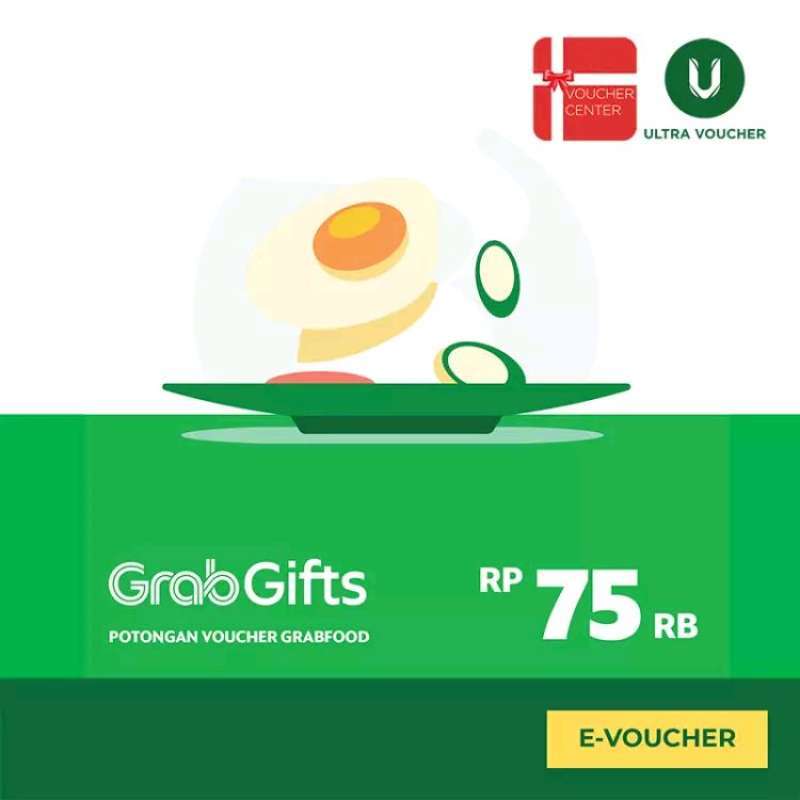 Jual Grab Food Digital Value Rp 75.000 Di Seller Kafyad Catur Tunggal