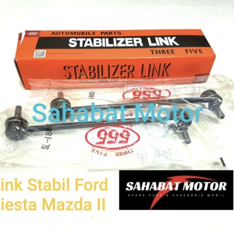 Jual STABILIZER LINK FORD FIESTA MERK 555 JAPAN ORIGINAL HARGA 1 SET di