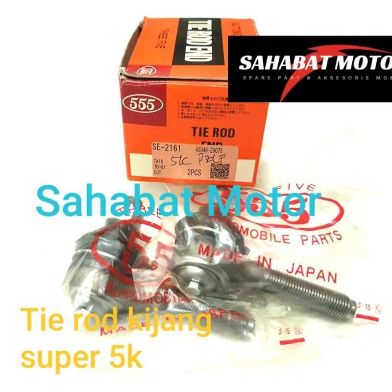 Jual TIE ROD KIJANG SUPER 5K TIE ROD KIJANG 5K 555 JAPAN ORIGINAL di