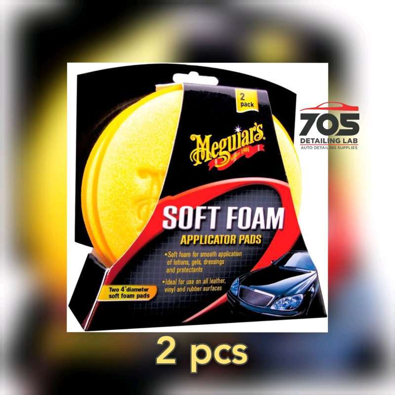 Jual Meguiar's Meguiars Soft Foam Applicator Pads 2 pcs di Seller