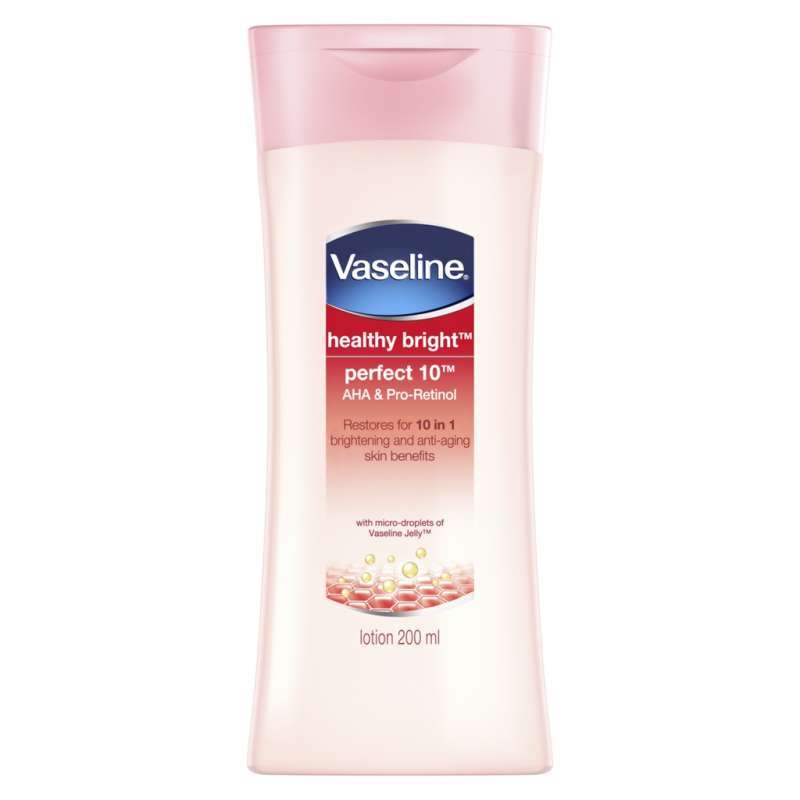 Jual Vaseline Lotion Healthy Bright Perfect 10 AHA & ProRetinol 100 mL di Seller Aisha Beauty