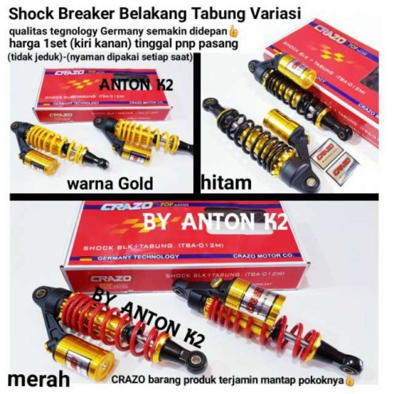 Promo SHOCK BREAKER TABUNG/SHOCK BELAKANG/SHOCK TABUNG/SUPRA 125