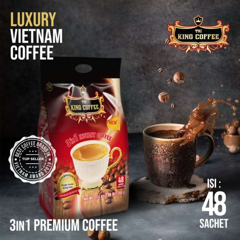 Promo Tni King Coffee 3 In 1 Kopi Vietnam Trung Nguyen King Coffee