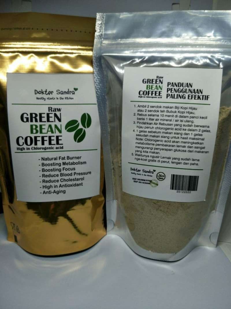 Jual green bean coffee Kopi hijau sehat untuk diet di Seller Miyustore