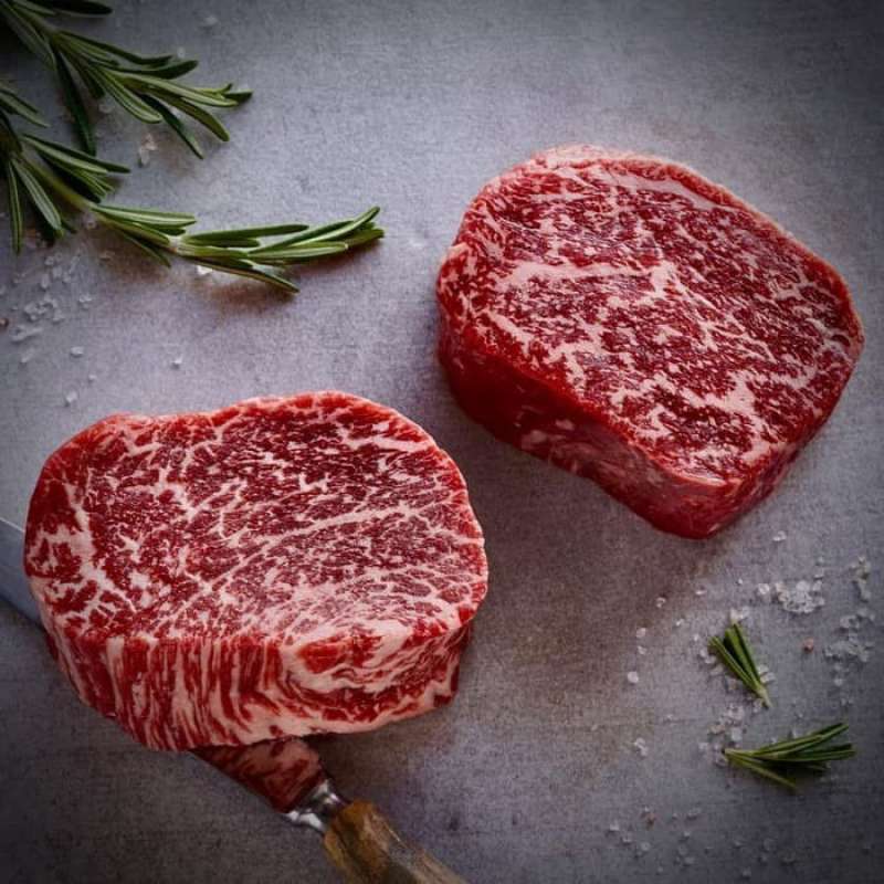 Jual FROZEN TENDERLOIN BEEF STEAK JAPAN WAGYU MELTIQUE 200gr di Seller