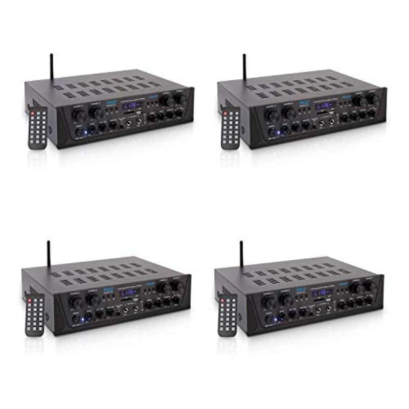 Promo Pyle PTA44BT 500 Watt 4 Channel Compact Wireless Bluetooth Home