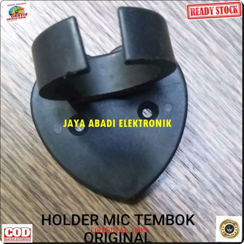 Jual HOLDER MIC TEMBOK LOVE TEMPAT GANTUNG PENYANGGA PELINDUNG MICROPHONE PRAKTIS DAN MUDAH