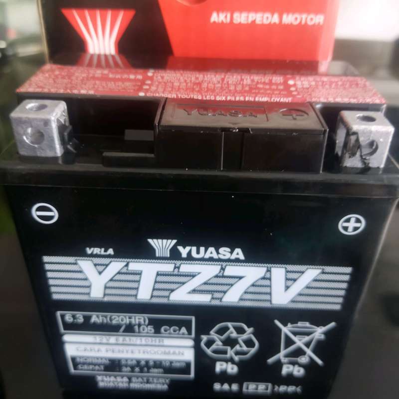 Jual Aki Motor YTZ7V 12V 6AH Yuasa di Seller Cv Plts Surabaya