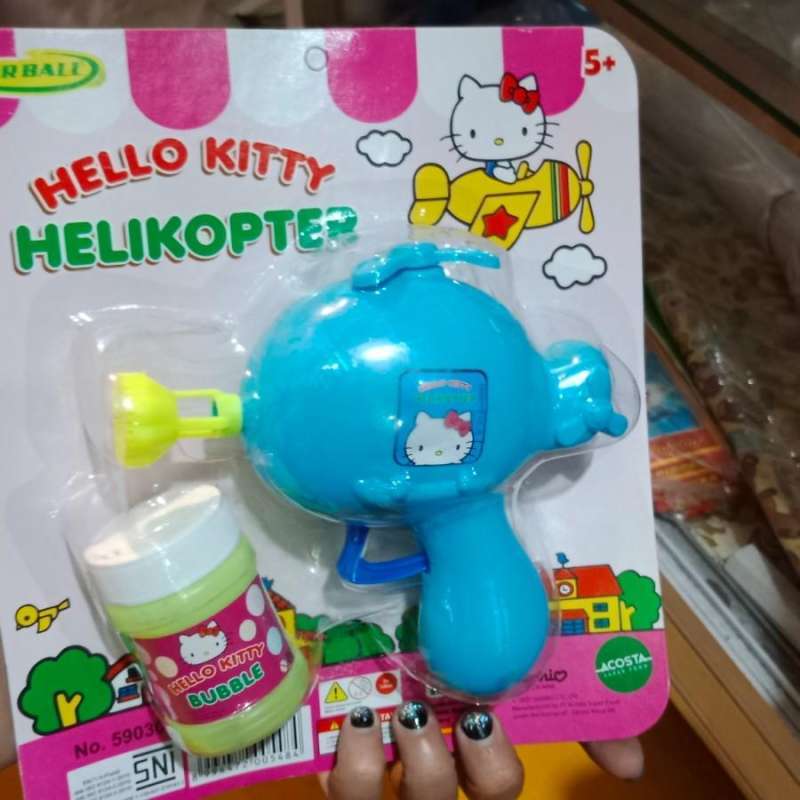 Jual Mainan Hello Kitty Bubble Gun di Seller ToystoryTokoMainanYC