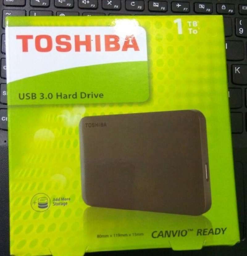 Promo Harddisk External Toshiba Canvio Ready 1 Tb Usb 3.0 Diskon 11 di