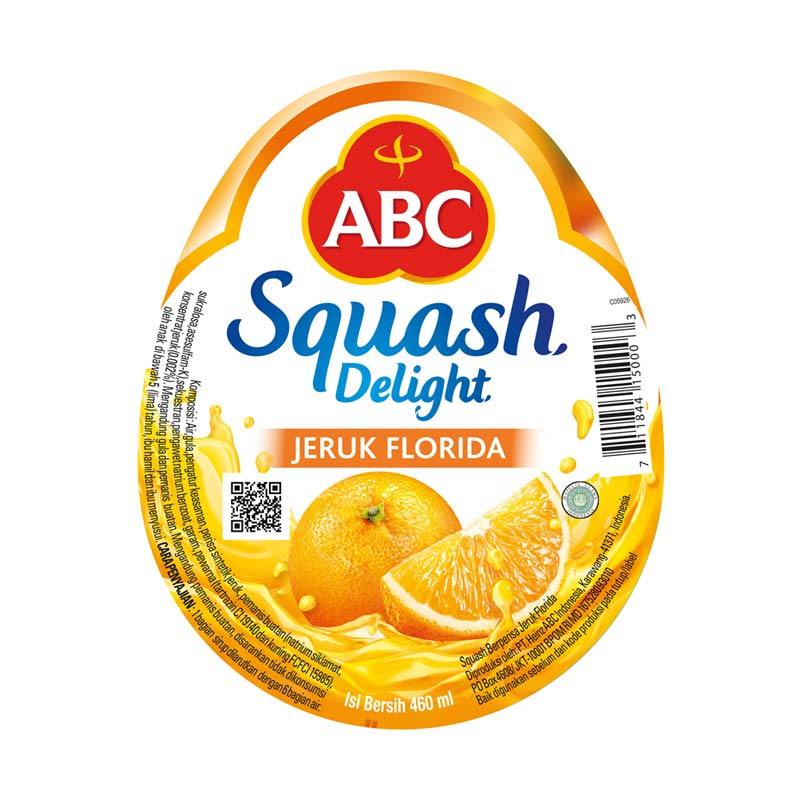 Jual ABC Sirup Squash Delight Jeruk Florida 460 ml - Multi