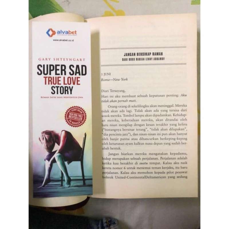Jual buku novel super sad true love story by gary shteyngart di seller