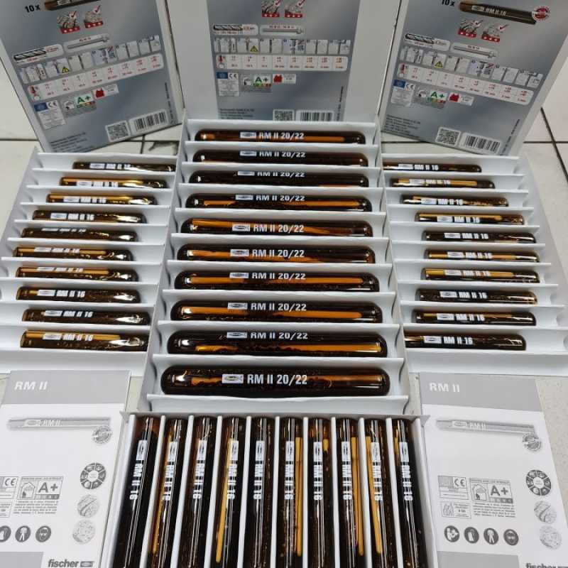 Jual Fischer Rm Ii M20 M22 Chemset Lem Angkur Chemical Anchor Kapsul jual-fischer-rm-ii-m20-m22-chemset-lem-angkur-chemical-anchor-kapsul