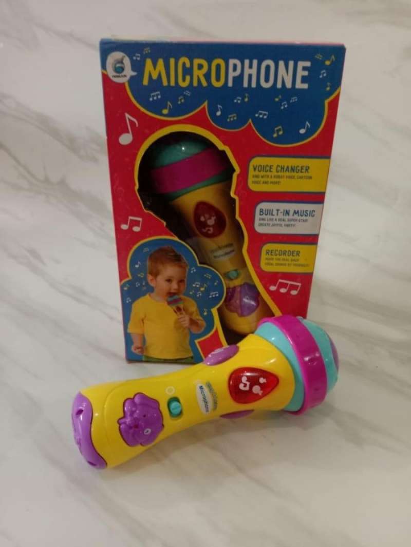 Mic Mainan Jual Mainan Microphone Anak Sing And Learn No.5258d Di Seller Blue Mart ...