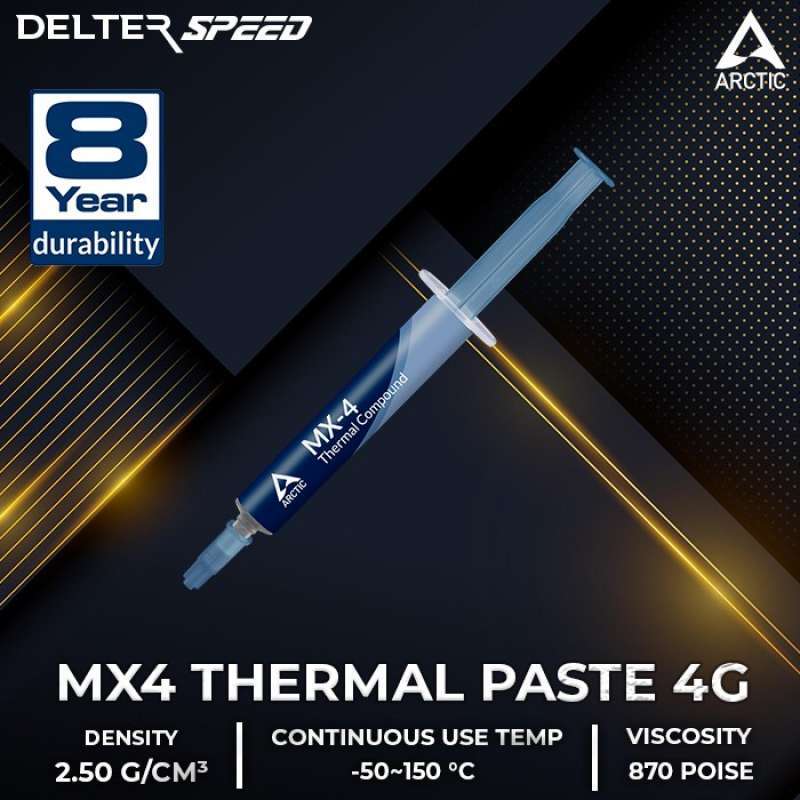 Promo Arctic Mx4 Thermal Paste Compound Highest Performance 4Gr Diskon 10 di Seller Kerrin