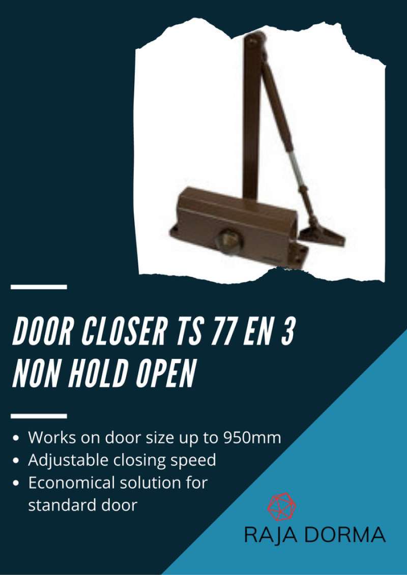 Promo Dorma Door Closer Ts 77 En 3 Non Hold Open Dorma Ts77 En3 Nho