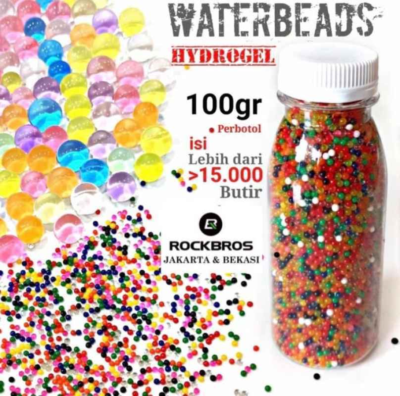 Jual BOLA RENDAM JELLY WATERBEADS HYDROGEL WATER BEADS ORBEEZ VIRAL