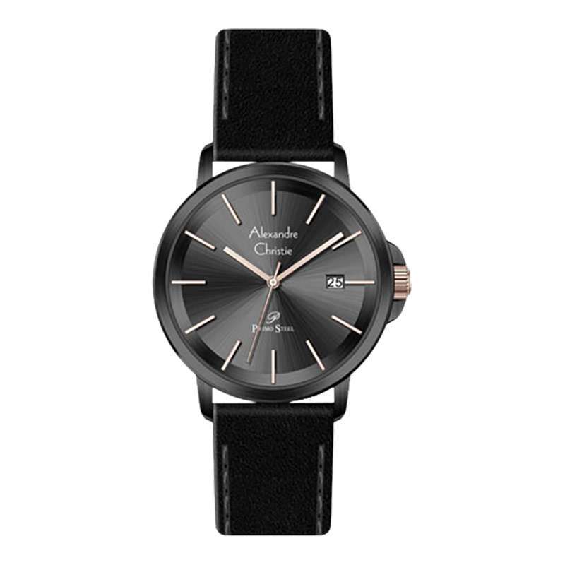 Jual Alexandre Christie Primo Steel AC 1032 MD LIPBARG Men Black Dial ...