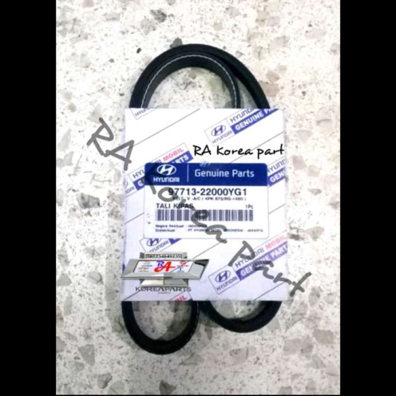 Jual JUAL Fan Belt Vbelt AC Power 4pk 875 Steering Hyundai Accent Atoz