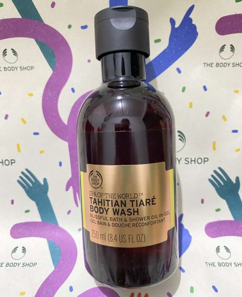 Jual THE BODY SHOP SPA OF THE WORLD TAHITIAN TIARE BODY WASH 250ml