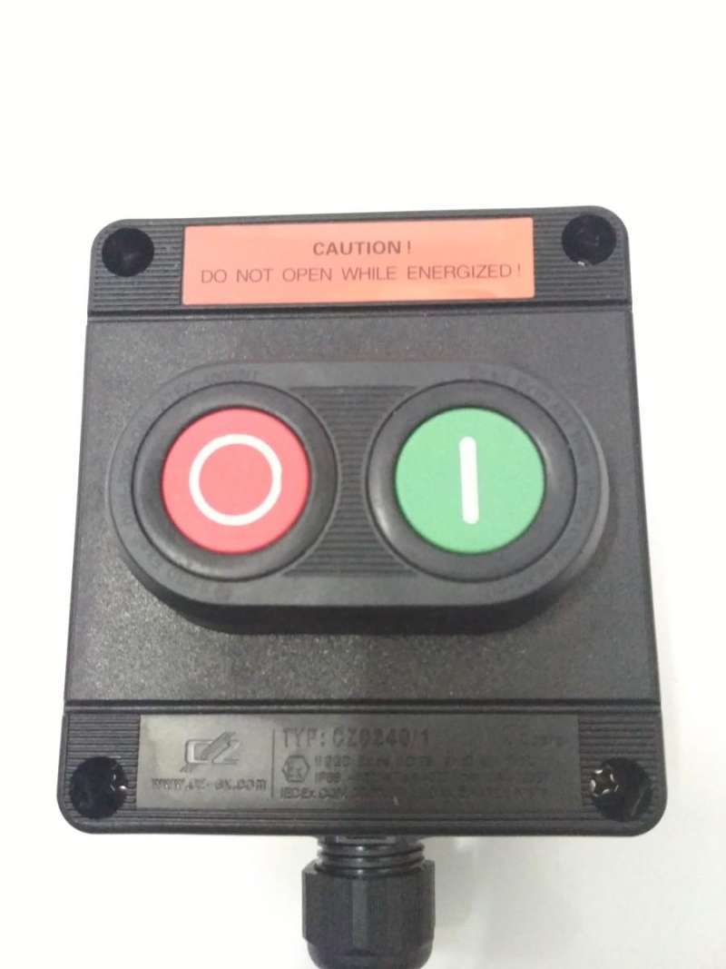 Throw Proof Controller Jual Explosion Proof Controller Double Pushbutton 1N0+1NC di Seller ...
