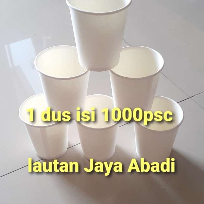 Promo Papercup - Paper Cup Polos 9Oz, Gelas Kertas, Kopi, Cup 1 Dus ...
