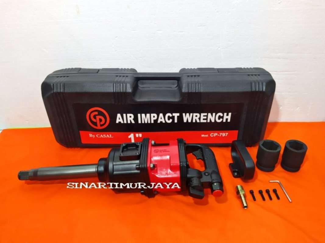 Promo BOR ANGIN PEMBUKA BAUT RODA TRUCK / AIR IMPACT WRECH 1 INCH CASAL ...
