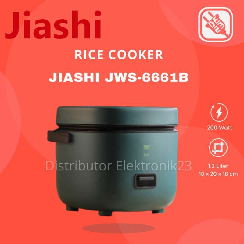 Jual JIASHI Magic com Rice Cooker Mini Low Watt 1.2L JWS6661B di