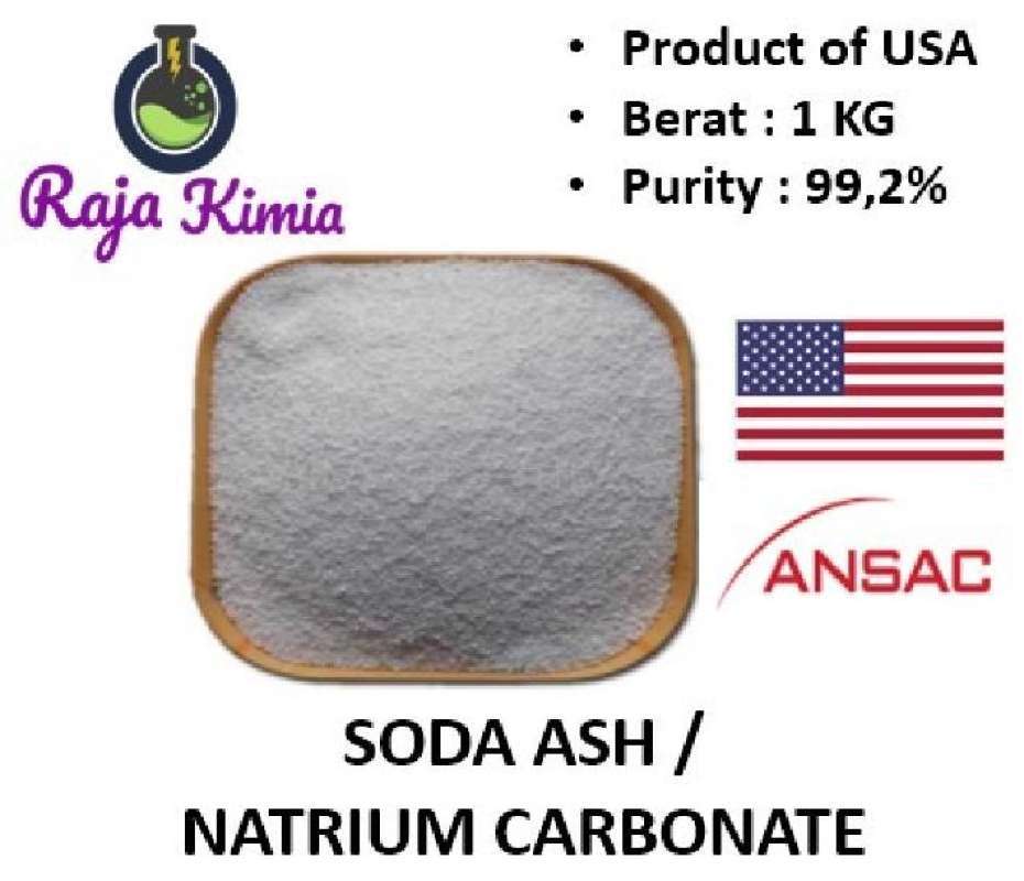 Promo Soda Ash Dense / Soda Abu 1 Kg Diskon 19 Di Seller Raja Kimia