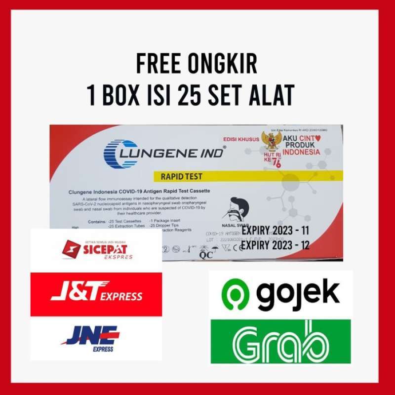 Jual Alat Antigen Swab Test Kit Clungene Lungene Kemenkes di Seller