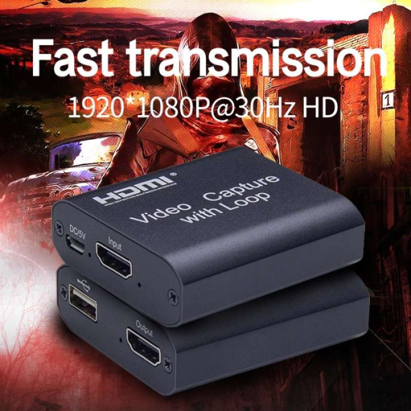 Jual Hdmi Video Capture Card Usb/with Loop Max 4k (alt Elgato Hd60s