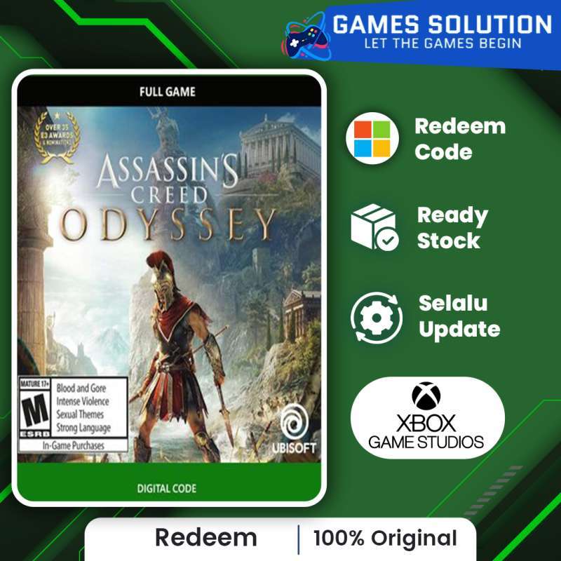 Jual Assassins Creed Odyssey Xbox One / series Xbox digital redeem code
