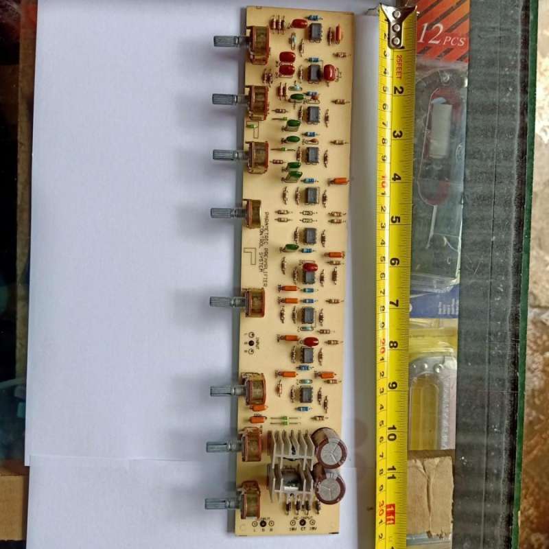 Jual Kit Tone Control Parametrik Fiber Musica Volume Bass Middle Treble