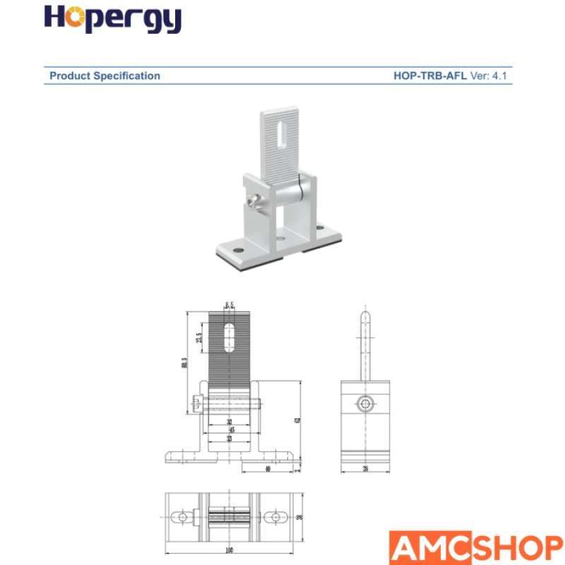 Promo Jual Hopergy Adjustable Front Leg Kit Mounting Solar PV Module
