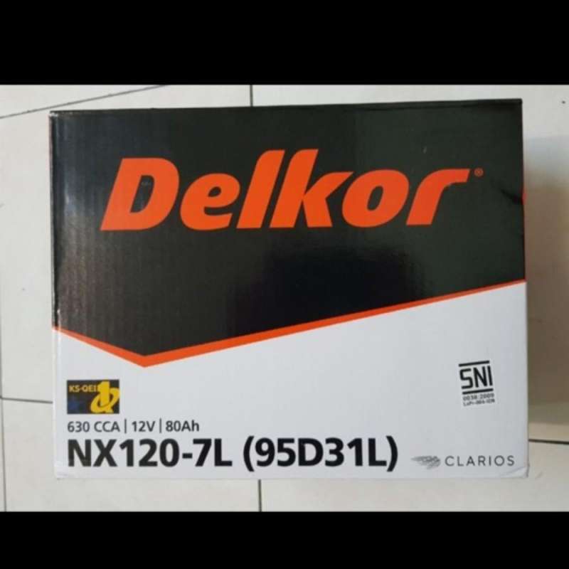 Promo Aki Pajero Sport/ Delkor MF 95D31L / NX120-7L Aki Fortuner