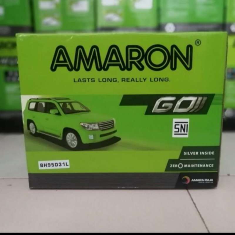 Jual Aki Pajero/ Aki Fortuner Diesel/ Amaron Go 95D31L/ Aki Innova