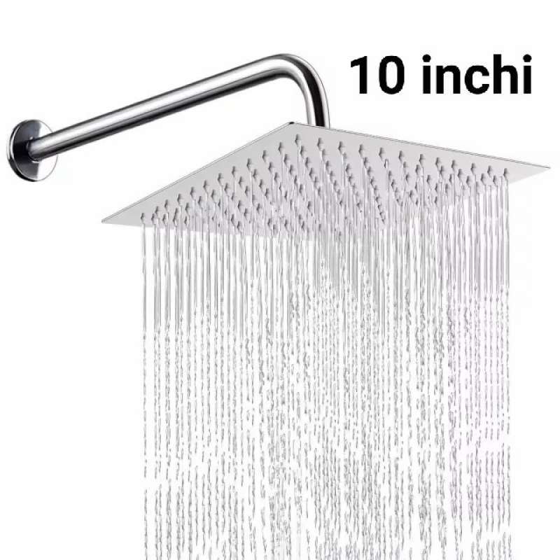 Promo Shower tanam stenlies/shower mandi/wall shower dinding/head