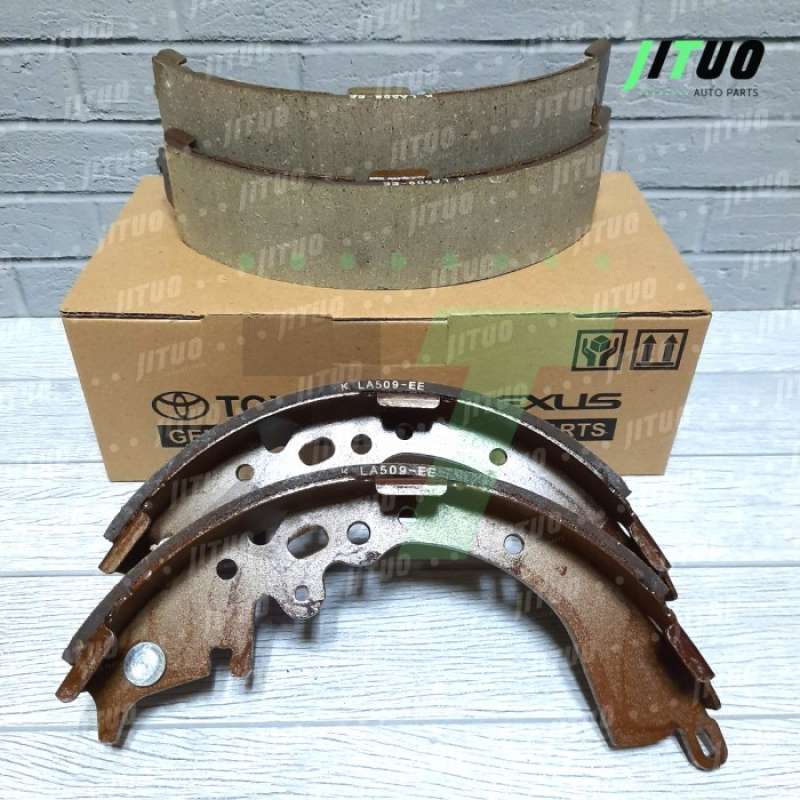 Jual [Brake Shoe] Kampas Rem INNOVA NEW REBORN (1 set isi 4 pcs) di