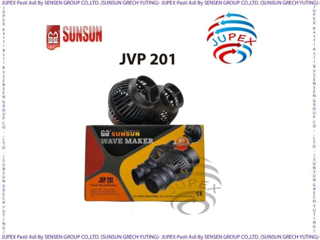 SunSun JVP-201A stromingspomp dual wavemaker zuighouder 6000 l/h 12 W aquarium waterpomp SunSun JVP-201A stromingspomp dual wavemaker zuighouder 6000 l/h 12 W aquarium waterpomp