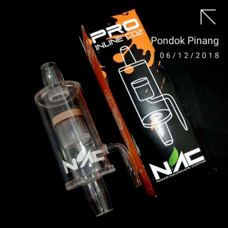 Jual PRO INLINE CO2 NAC 12/16 DIFFUSER CANISTER AQUARIUM AQUASCAPE di