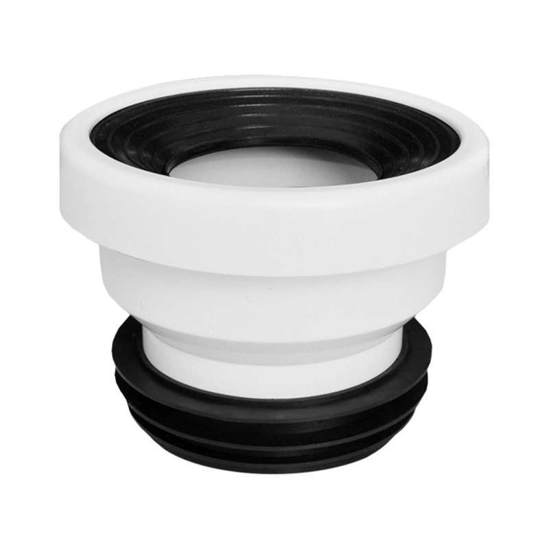 Jual Offset Toilet Flange Connector PVC for Urinals Repairing Cleaning