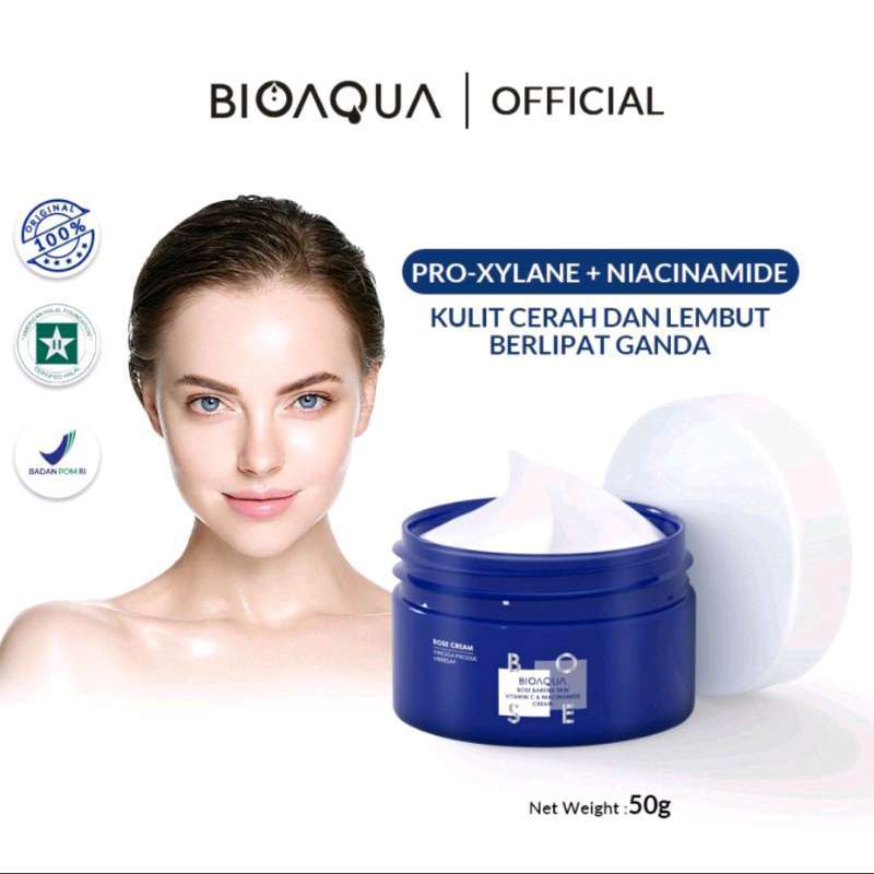 Jual BIOAQUA Bose Barrier Skin Vitamin C & Niacinamide Cream di Seller