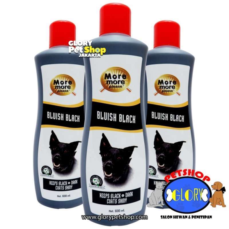 Jual More More Bluish Black dog shampoo 600ml di Seller Enigma Kapuk