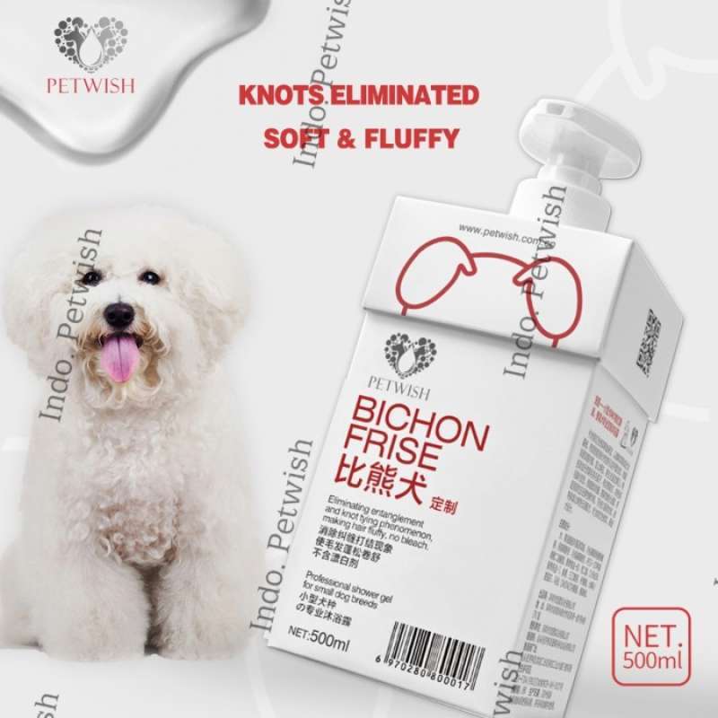 Jual Petwish Shampo Anjing 500ML Bichon Frise Dog Shampoo di Seller