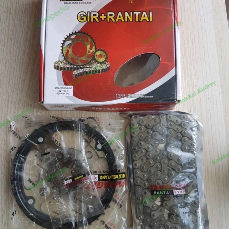 Jual Gearset Mega Pro New Gir Gear Paket Plus Rantai Set MegaPro New
