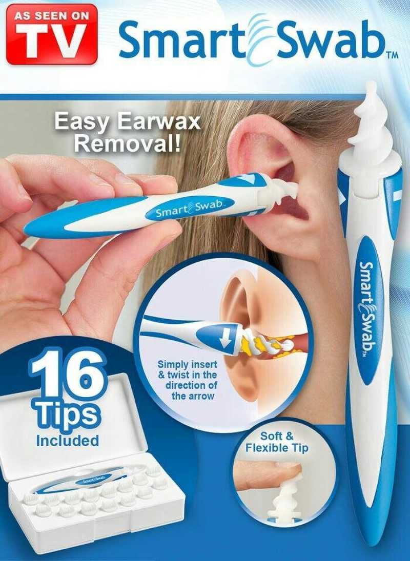 Jual Smart Swab Easy Earwax Removal Pembersih Kotoran Telingan Karet