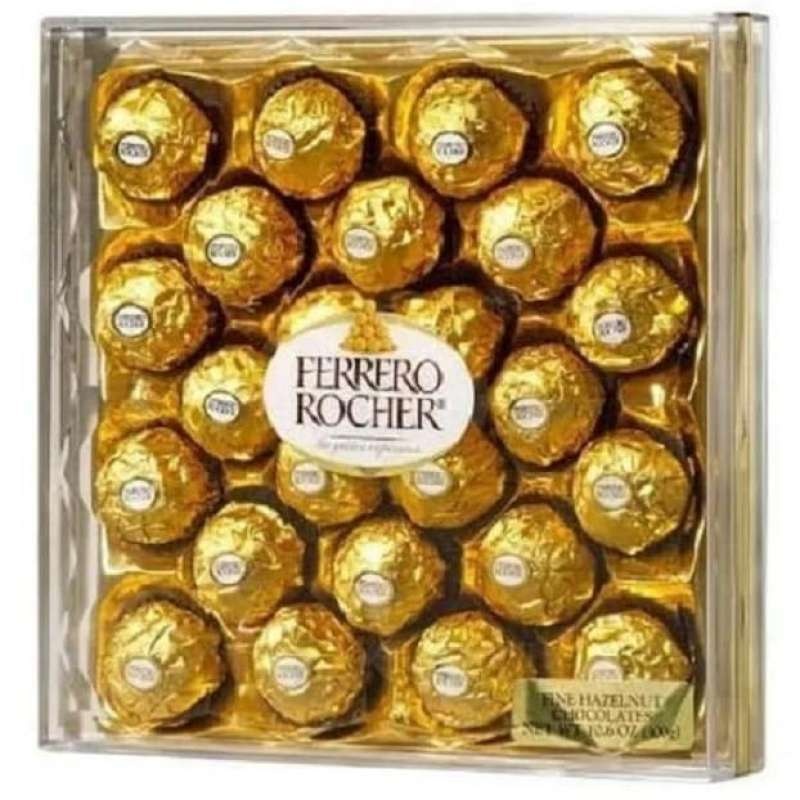 Jual Chocolate Ferrero Rocher T 24, Ferero Rocer Fererro rocher (isi 24 ...