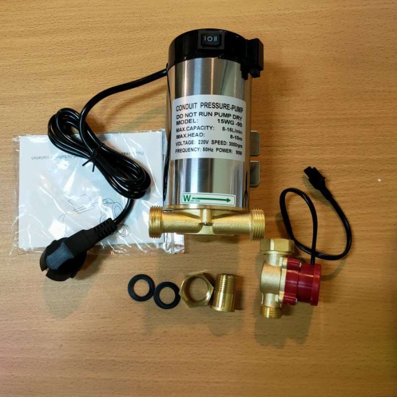Promo Pompa Booster Pendorong Air 90 Watt Water Booster Pump Otomatis